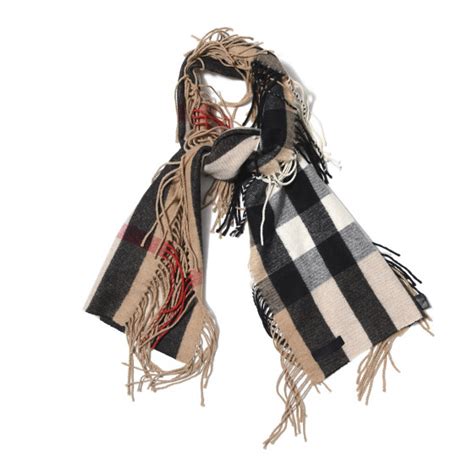 burberry prorsum fringed scarf